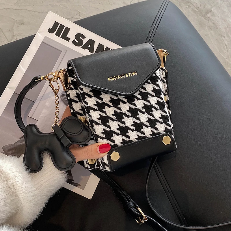 

с доставкой lattice Small PU Leather Crossbody Bags for Women 2020 Trending Branded Handbags Women's Chain Shoulder Hand Bag
